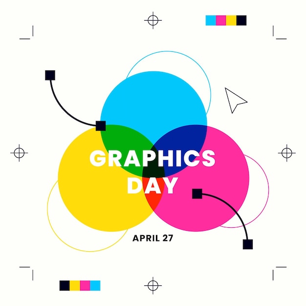 Free vector flat world graphics day illustration