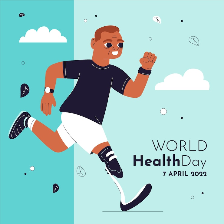 Free Vector flat world health day illustration