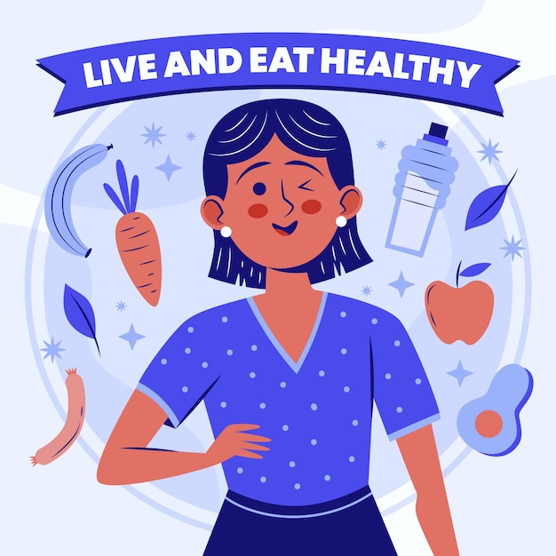 Free Vector | Flat world health day illustration