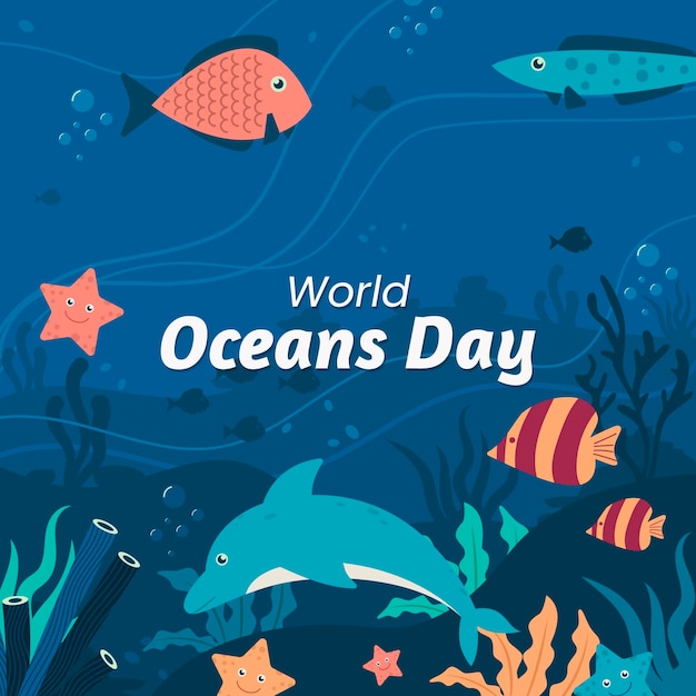 Плоский всемирный день океанов