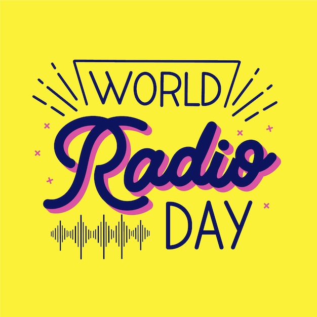 Flat world radio day text