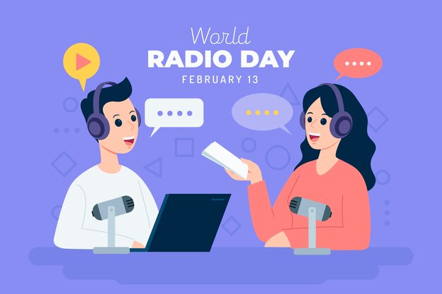 평평한 세계 라디오의 날