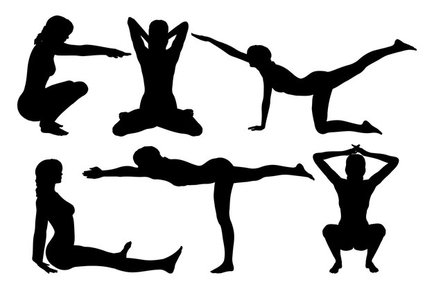 Flat yoga poses collection for international yoga day