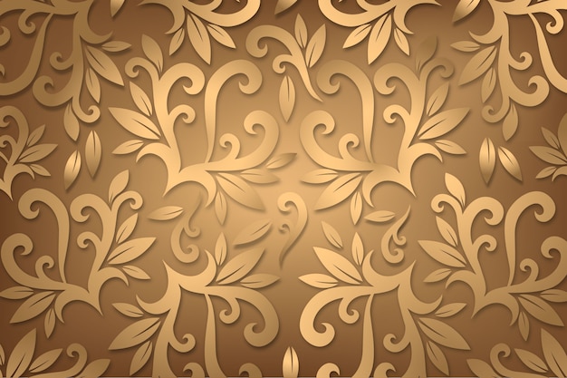 Floral abstract ornamental background