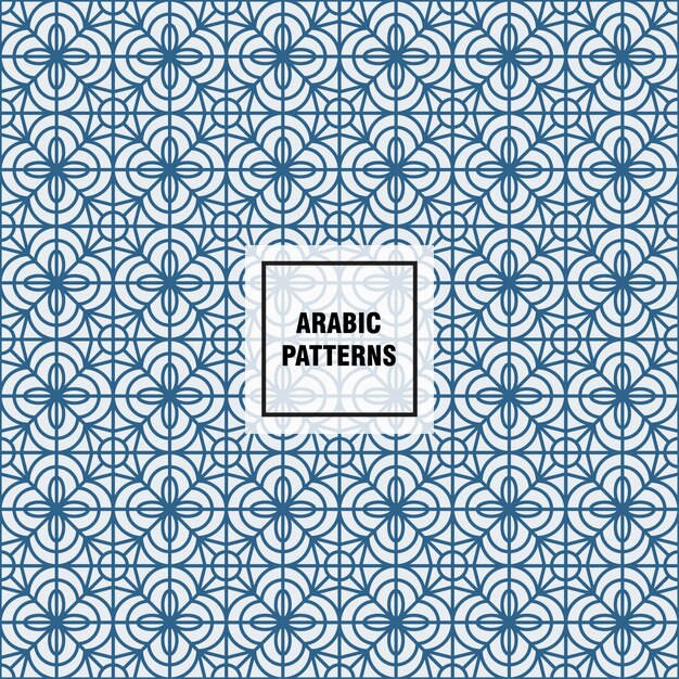 Floral arabic pattern