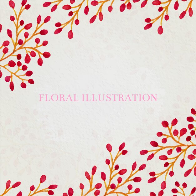 Floral background desig