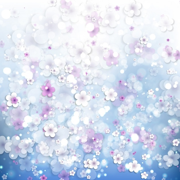 Free vector floral background design