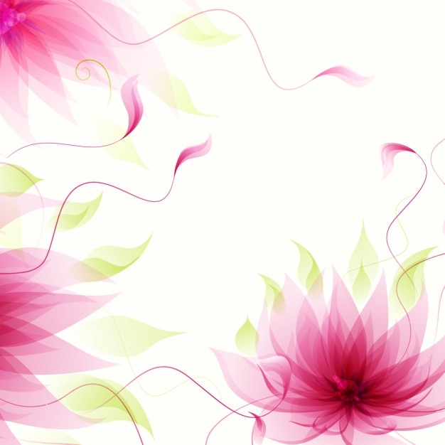 Free vector floral background design