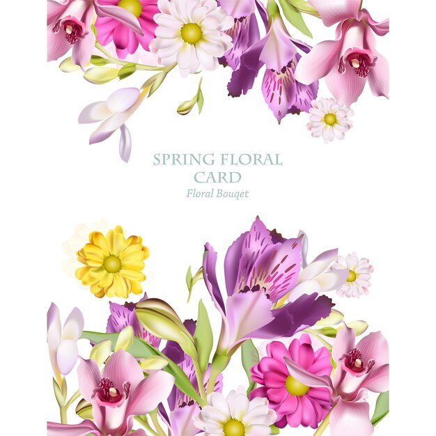 Floral background design