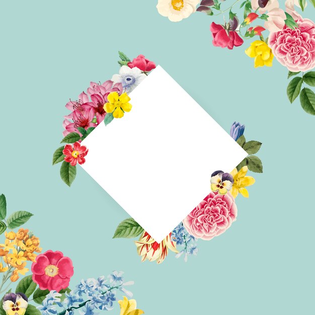 Floral background illustration