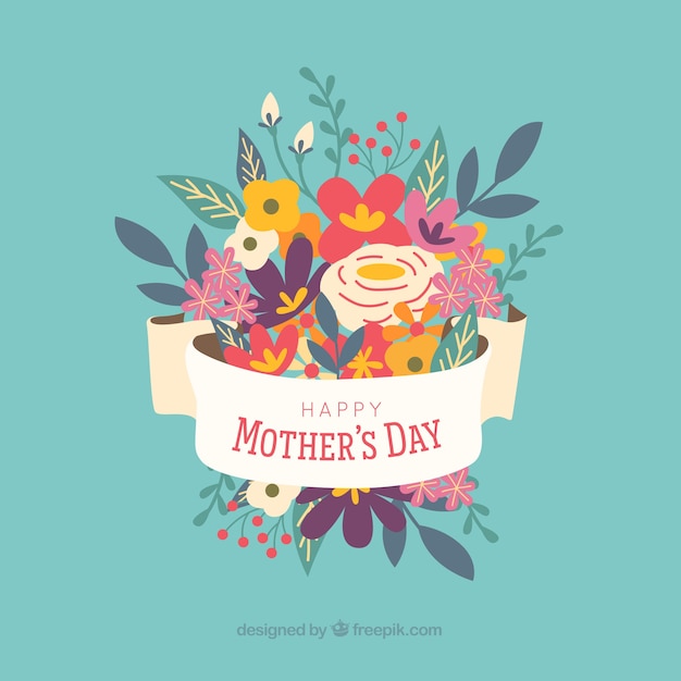 Floral background for the mother's day