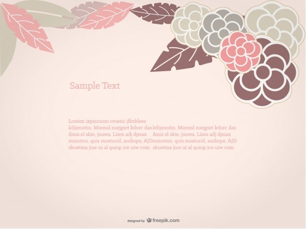 無料Vector 花の背景には、デザインのバラ