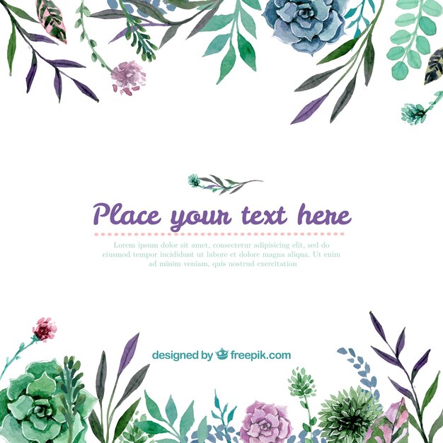 Floral background