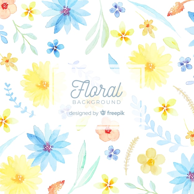 Free vector floral background