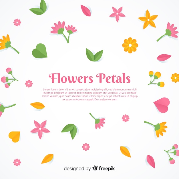 Free vector floral background