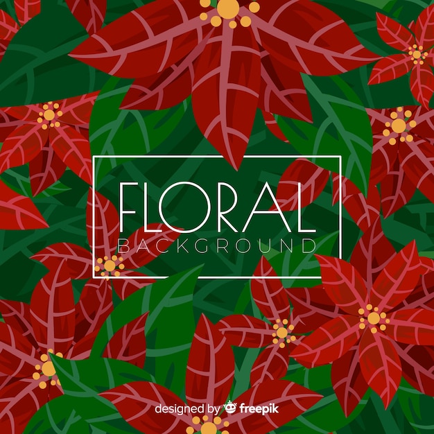 Free vector floral background