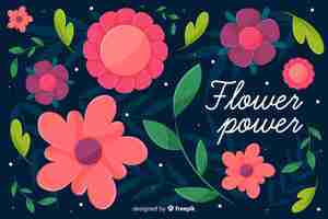 Free vector floral background