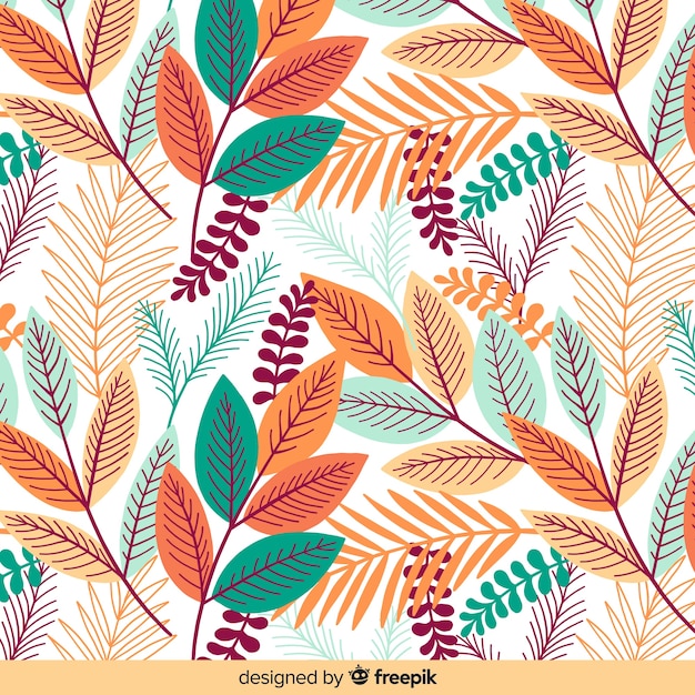 Free vector floral background