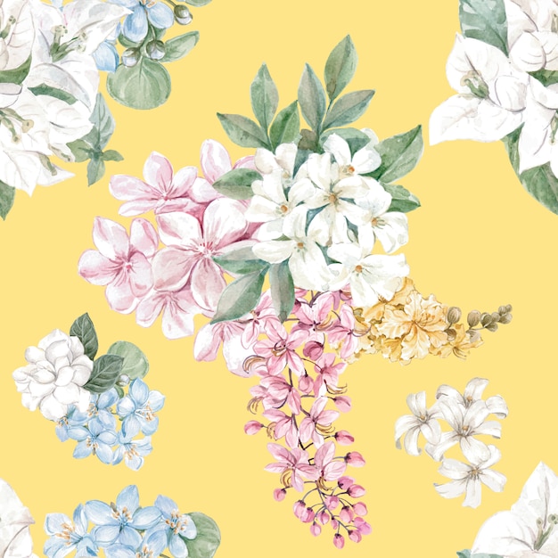 Free vector floral background