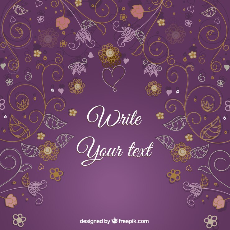 मुफ़्त वेक्टर floral decorative postcard