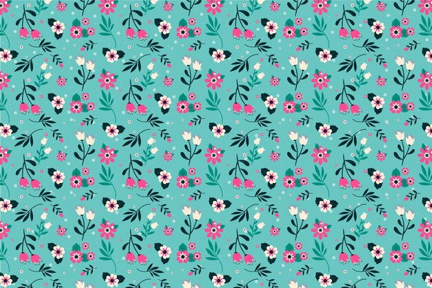 Floral ditsy background