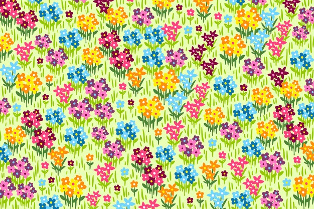 Floral ditsy background