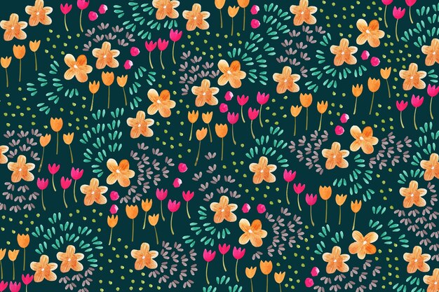 Floral ditsy background