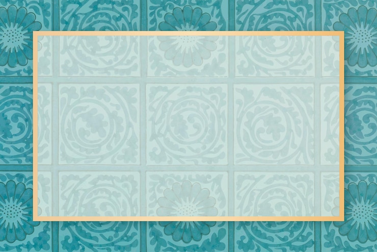 Free Vector floral frame vector william morris pattern vintage