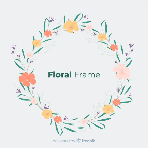 Floral frame