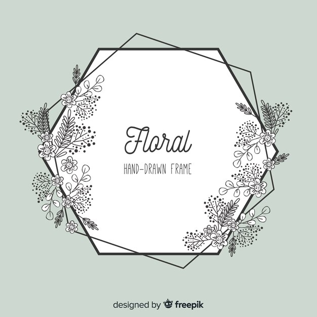 Floral frame