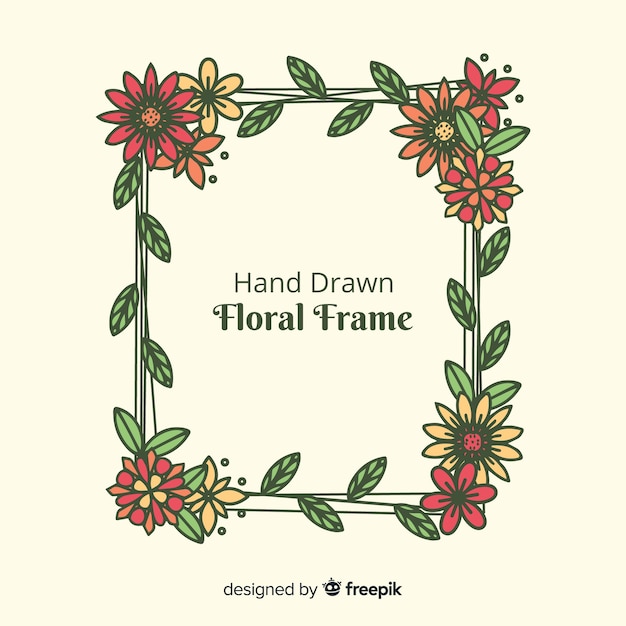 Floral frame