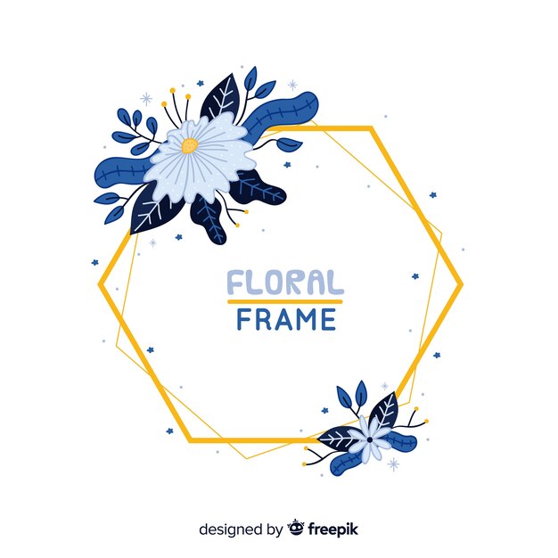 Floral frame