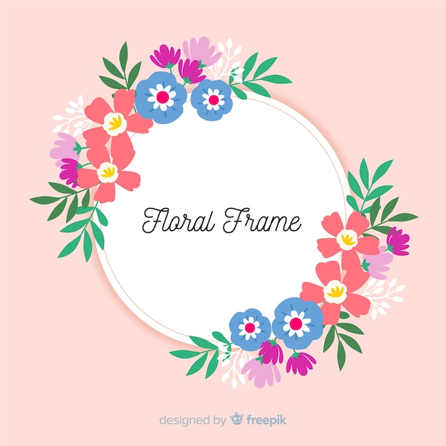 Floral frame