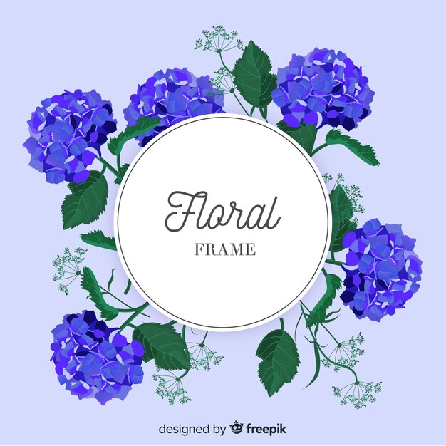 Floral frame