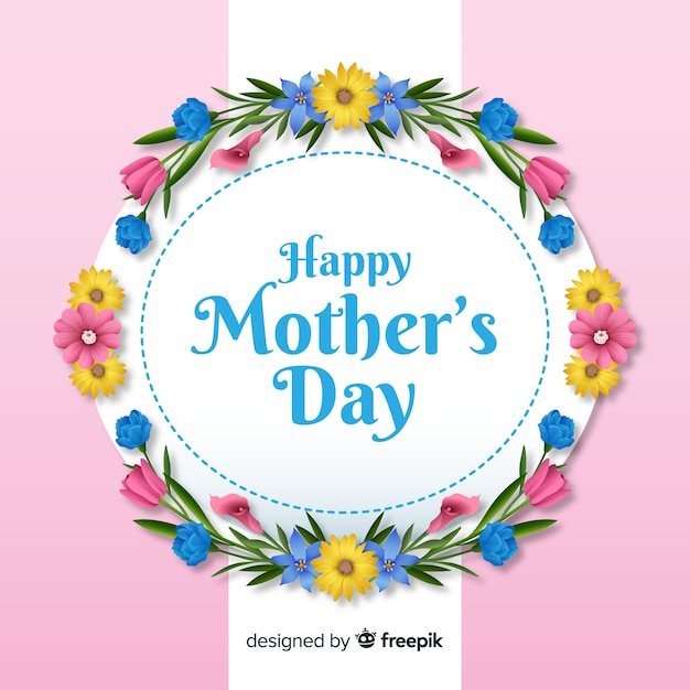 Floral mother's day background