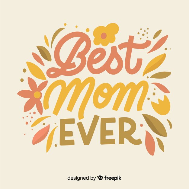 Floral mother's day background