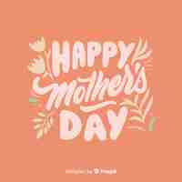 Free vector floral mother's day background