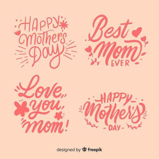 Free vector floral mother's day background