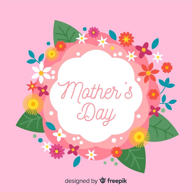 Floral mother's day background