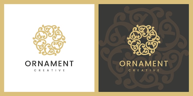Download Free Floral Ornament Decoration Logo Design Inspiration Premium Vector Use our free logo maker to create a logo and build your brand. Put your logo on business cards, promotional products, or your website for brand visibility.