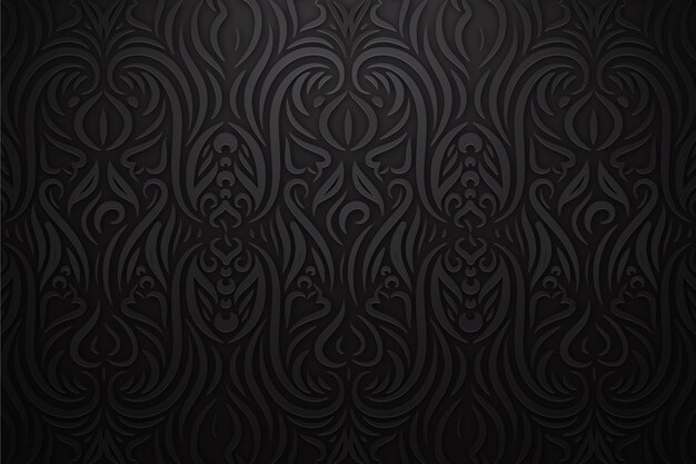 Floral ornamental abstract background