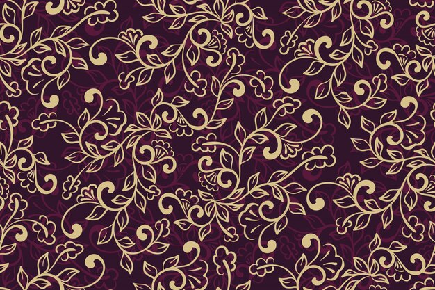 floral ornamental pattern