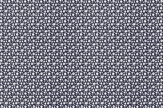 Цветочный узор фона вектор, ремикс из работ Чарльза Гоя