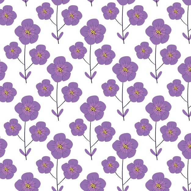 Free vector floral pattern background