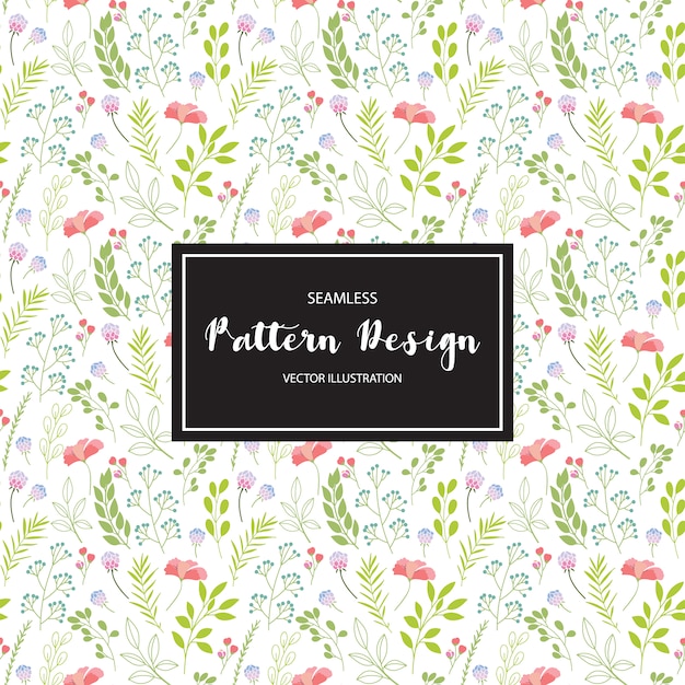 Floral pattern background