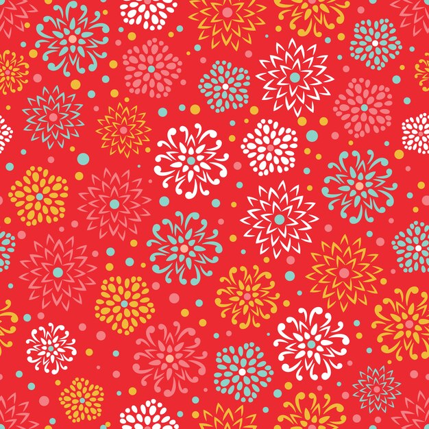 Floral pattern background