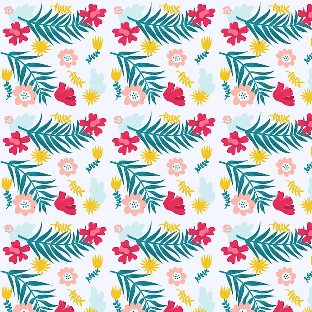 Floral pattern collection concept