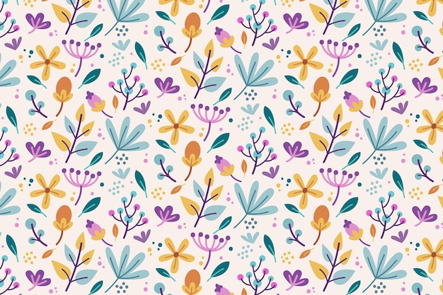 Floral pattern collection concept