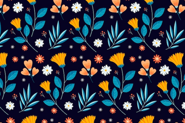 Floral pattern collection concept