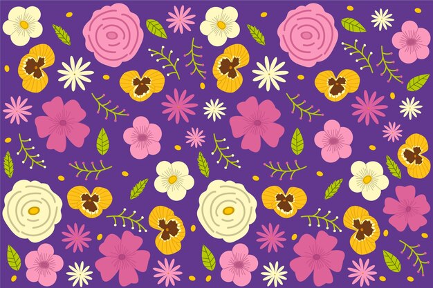 Floral pattern collection concept